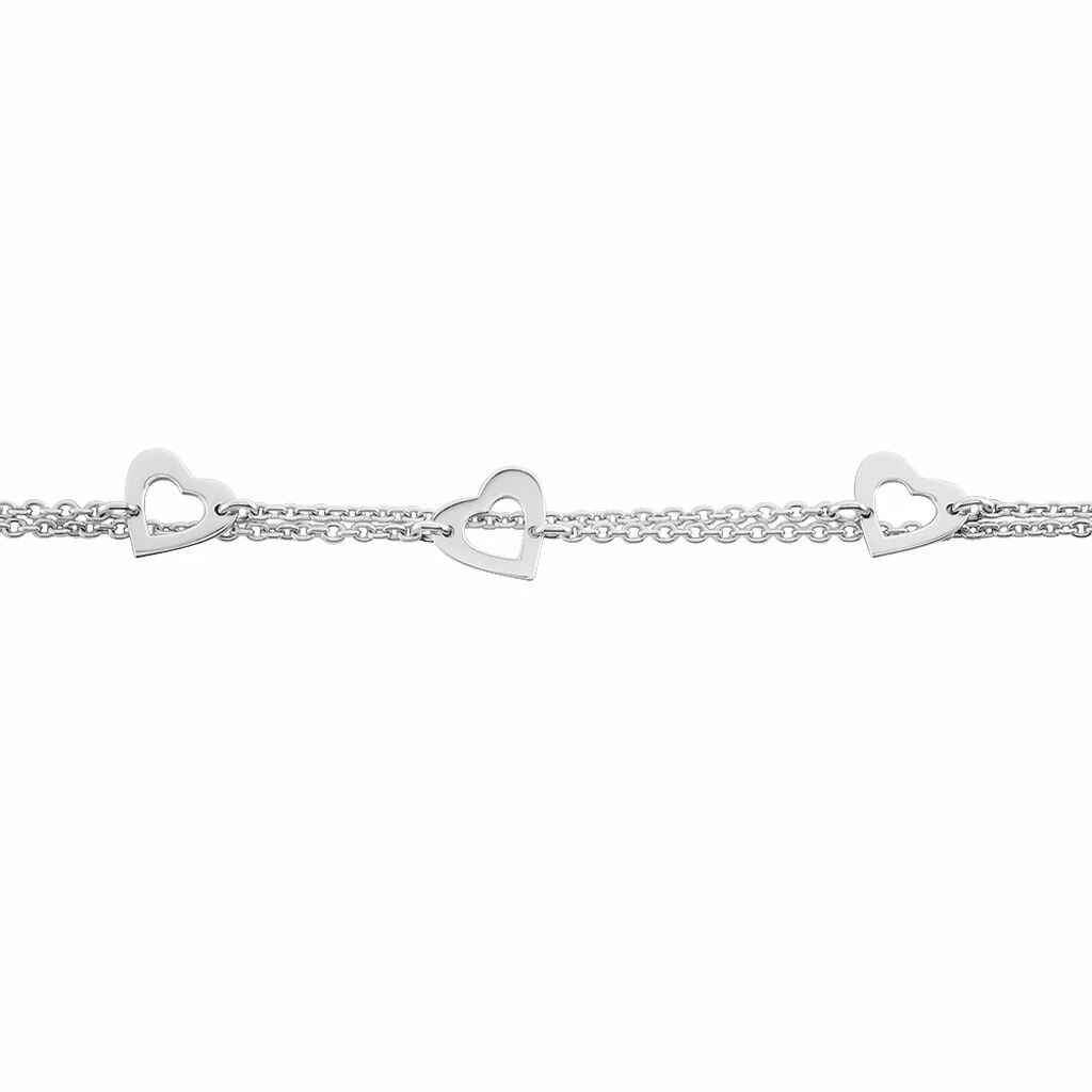 Histoire D'Or Bracelet Argent Blanc Suzy 2 Histoire D'Or Bracelet Argent Blanc Suzy – Image 2