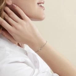 Histoire D'Or Bracelet Xara Argent Blanc -Colliers Fantaisie Soldes FABFBW01CC model0