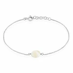 Histoire D'Or Bracelet Sirene Argent Blanc Nacre