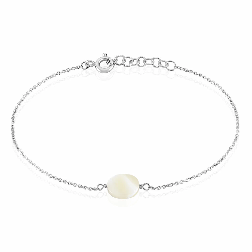 Histoire D'Or Bracelet Sirene Argent Blanc Nacre 1 Histoire D'Or Bracelet Sirene Argent Blanc Nacre