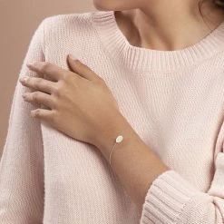 Histoire D'Or Bracelet Sirene Argent Blanc Nacre 5 Histoire D'Or Bracelet Sirene Argent Blanc Nacre -Colliers Fantaisie Soldes FABFBX2195 model0