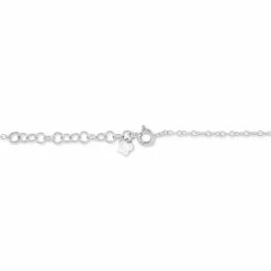 Histoire D'Or Bracelet Evren Argent Blanc Pierre De Synthese 7 Histoire D'Or Bracelet Evren Argent Blanc Pierre De Synthese -Colliers Fantaisie Soldes FABFBXS125 view2
