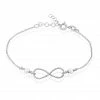 Histoire D'Or Bracelet Aliya Argent Blanc Pierre De Synthese