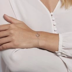 Histoire D'Or Bracelet Argent Giustino Oxydes De Zirconium -Colliers Fantaisie Soldes FABFBZB121 model1