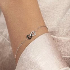 Histoire D'Or Bracelet Marcella Argent Blanc Oxyde De Zirconium 7 Histoire D'Or Bracelet Marcella Argent Blanc Oxyde De Zirconium -Colliers Fantaisie Soldes FABFBZD031 model1