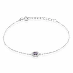 Histoire D'Or Bracelet Argent Tania Oxydes De Zirconium