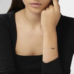 Histoire D'Or Bracelet Irina Argent Blanc Oxyde De Zirconium -Colliers Fantaisie Soldes FABFBZN135 model0