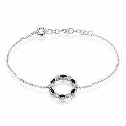 Histoire D'Or Bracelet Argent Hippol Oxydes De Zirconium