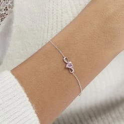 Histoire D'Or Bracelet Argent Blanc Atieno Oxyde De Zirconium -Colliers Fantaisie Soldes FABFBZS035 model1