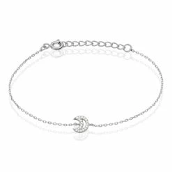 Histoire D'Or Bracelet Philine Argent Blanc Oxyde De Zirconium