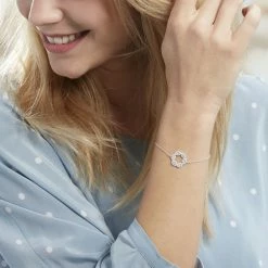 Histoire D'Or Bracelet Elvera Argent Blanc Oxyde De Zirconium 5 Histoire D'Or Bracelet Elvera Argent Blanc Oxyde De Zirconium -Colliers Fantaisie Soldes FABFBZW0R2 model0