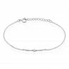 Histoire D'Or Bracelet Bormana Argent Blanc Oxyde De Zirconium