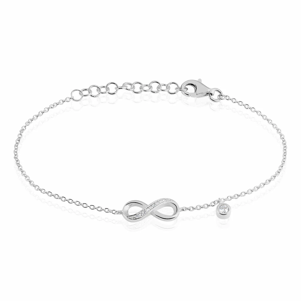 Histoire D'Or Bracelet Alexandros Argent Oxyde De Zirconium 1 Histoire D'Or Bracelet Alexandros Argent Oxyde De Zirconium