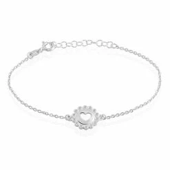 Histoire D'Or Bracelet Larry Argent Oxydes De Zirconium