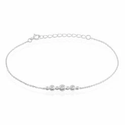 Histoire D'Or Bracelet Cristof Argent Oxyde