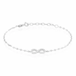 Histoire D'Or Bracelet Argent Wendel Oxydes De Zirconium