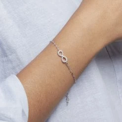 Histoire D'Or Bracelet Argent Wendel Oxydes De Zirconium -Colliers Fantaisie Soldes FABFBZW0X4 model1