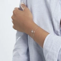 Histoire D'Or Bracelet Shone Argent Oxyde De Zirconium -Colliers Fantaisie Soldes FABFBZW0XR model0