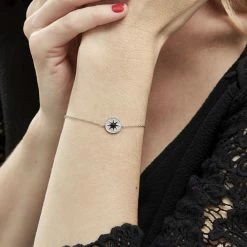 Histoire D'Or Bracelet Argent Winston Oxydes De Zirconium -Colliers Fantaisie Soldes FABFBZW0YZ model1