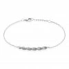 Histoire D'Or Bracelet Argent Blanc Remigius Oxydes De Zirconium