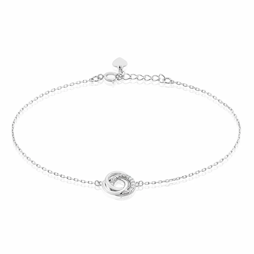 Histoire D'Or Bracelet Argent Blanc Magniacus Oxyde De Zirconium 1 Histoire D'Or Bracelet Argent Blanc Magniacus Oxyde De Zirconium