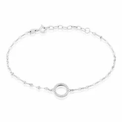 Histoire D'Or Bracelet Argent Blanc Toya Oxydes De Zirconium