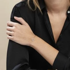 Histoire D'Or Bracelet Argent Blanc Toya Oxydes De Zirconium -Colliers Fantaisie Soldes FABFBZW10G model1