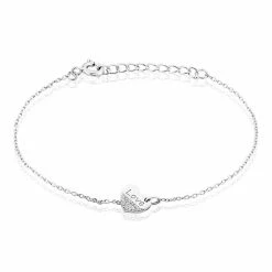 Histoire D'Or Bracelet Argent Blanc Alphonzo Oxydes De Zirconium