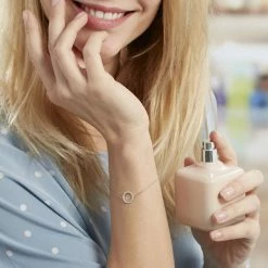 Histoire D'Or Bracelet Black Jack Argent Blanc Oxyde De Zirconium -Colliers Fantaisie Soldes FABFBZW708 model0