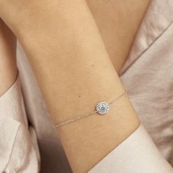 Histoire D'Or Bracelet Princess Argent Blanc Oxyde De Zirconium -Colliers Fantaisie Soldes FABFBZW722 model1