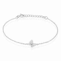 Histoire D'Or Bracelet Hervelina Argent Blanc Oxyde De Zirconium