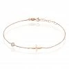 Histoire D'Or Bracelet Clarissa Argent Rose Oxyde De Zirconium