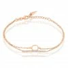 Histoire D'Or Bracelet Thyla Argent Rose Oxyde De Zirconium