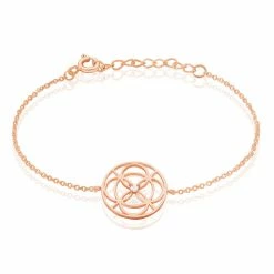 Histoire D'Or Bracelet Pelagia Argent Rose Oxyde De Zirconium