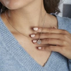 Histoire D'Or Collier Argent Bicolore Soio 7 Histoire D'Or Collier Argent Bicolore Soio -Colliers Fantaisie Soldes FACF2W0620 model1