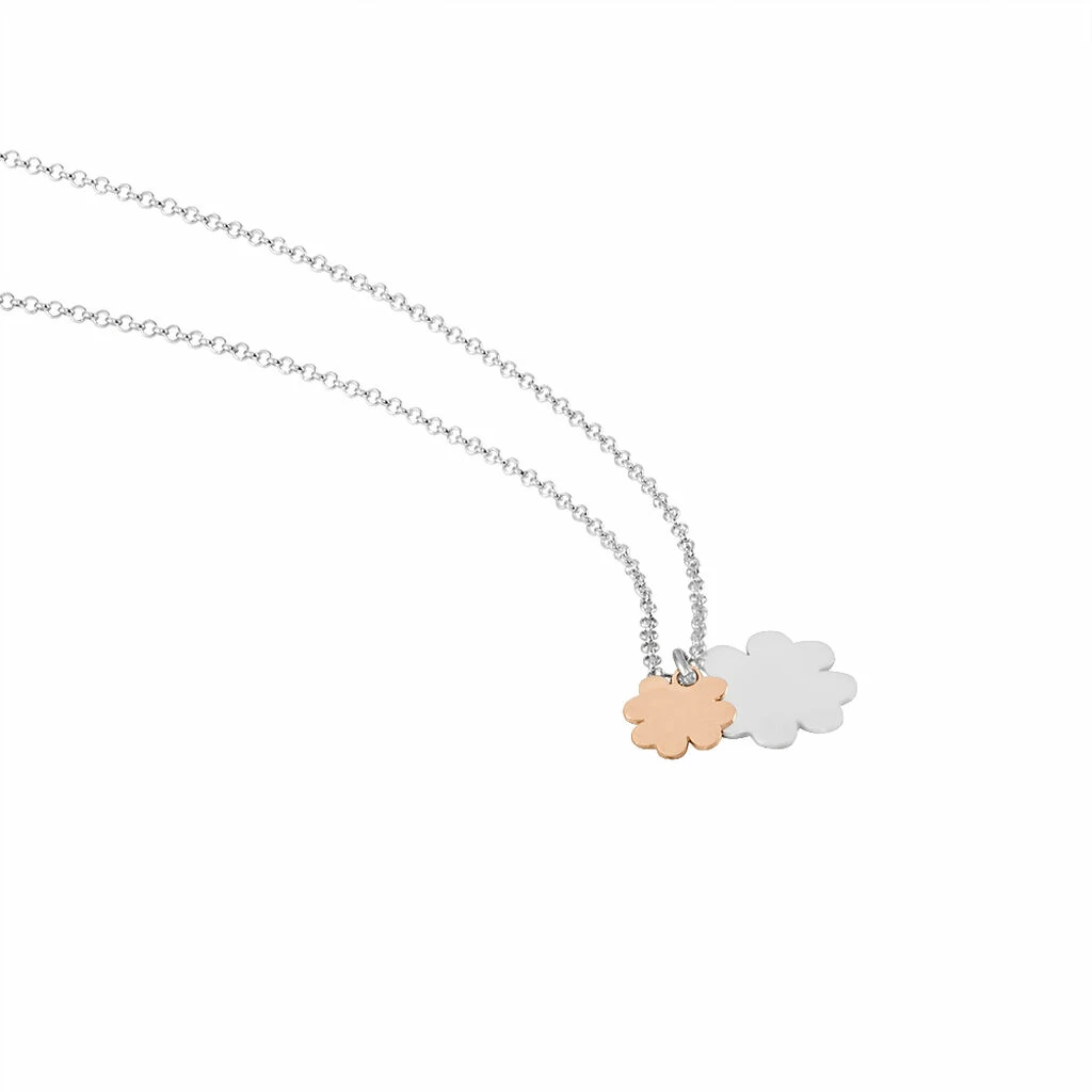 Histoire D'Or Collier Argent Bicolore Soio 2 Histoire D'Or Collier Argent Bicolore Soio – Image 2