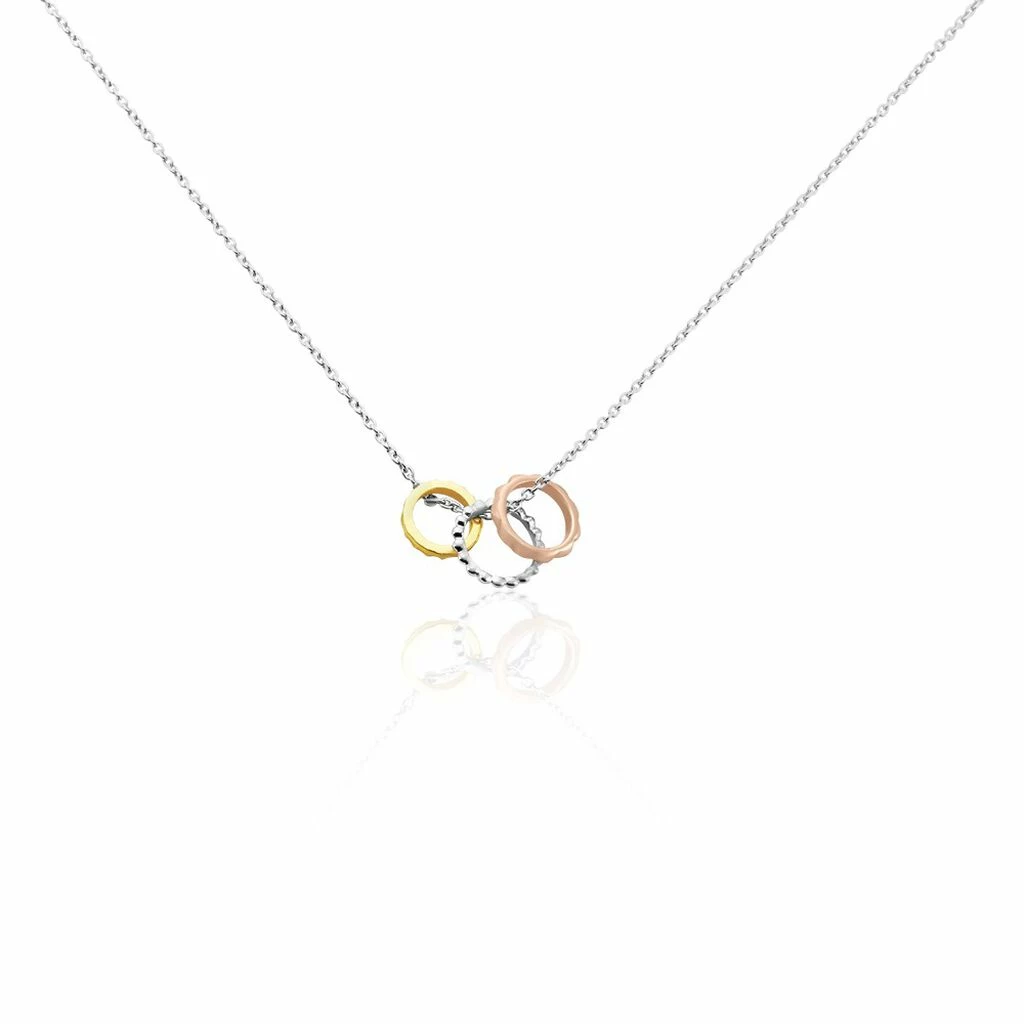 Histoire D'Or Collier Argent Tricolore Roderick 1 Histoire D'Or Collier Argent Tricolore Roderick