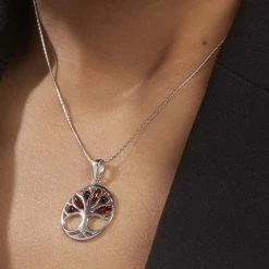 Histoire D'Or Collier Argent Blanc Odaya Ambre -Colliers Fantaisie Soldes FACFBIM172 model1