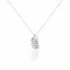 Histoire D'Or Collier Argent Blanc Edytha Perle De Culture Oxydes De Zirconium