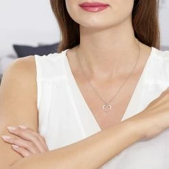 Histoire D'Or Collier Cosima Argent Blanc 5 Histoire D'Or Collier Cosima Argent Blanc -Colliers Fantaisie Soldes FACFBW005A model0