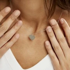 Histoire D'Or Collier Patie Argent Blanc 7 Histoire D'Or Collier Patie Argent Blanc -Colliers Fantaisie Soldes FACFBW00DS model1