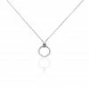Histoire D'Or Collier Magda Argent Blanc