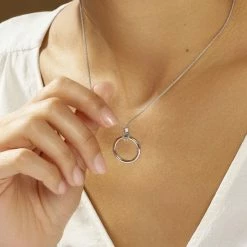 Histoire D'Or Collier Magda Argent Blanc -Colliers Fantaisie Soldes FACFBW00ET model1