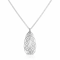 Histoire D'Or Collier Argent Blanc