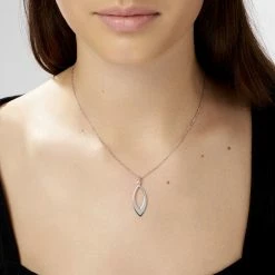 Histoire D'Or Collier Andrienne Argent Blanc -Colliers Fantaisie Soldes FACFBW00GT model0