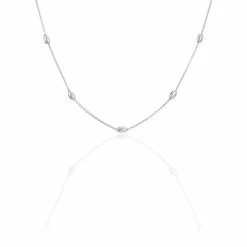 Histoire D'Or Collier Yily Argent Blanc