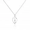 Histoire D'Or Collier Melaine Argent Blanc
