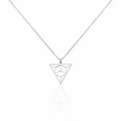 Histoire D'Or Collier Fidela Argent Blanc