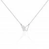 Histoire D'Or Collier Maria Argent Blanc