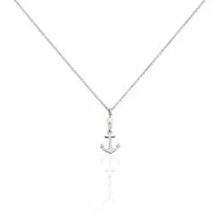 Histoire D'Or Collier Gwenaelle Argent Blanc Perle D'imitation